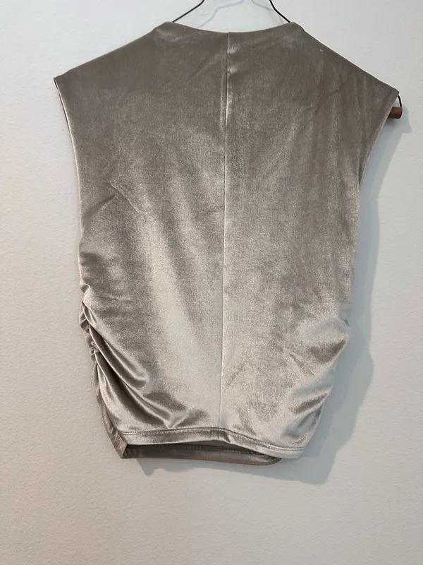 Abercrombie gold top - Image 2