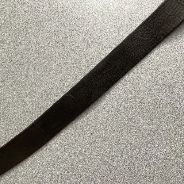 Lauren Ralph Lauren Brown Leather Belt Silver Buckle Distressed Large 1 3/8th" - Image 6