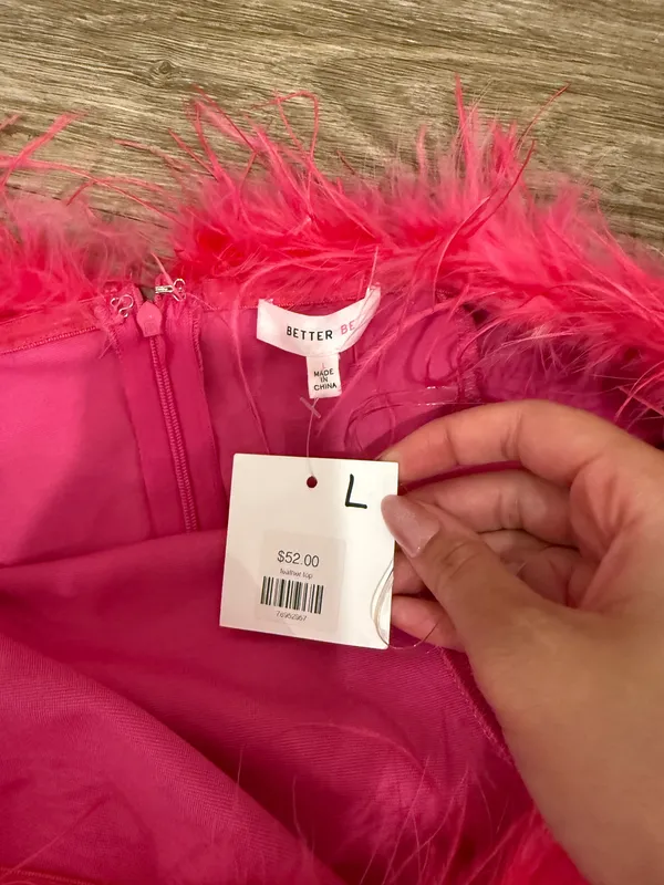 Better Be Pink party Dress - Image 2