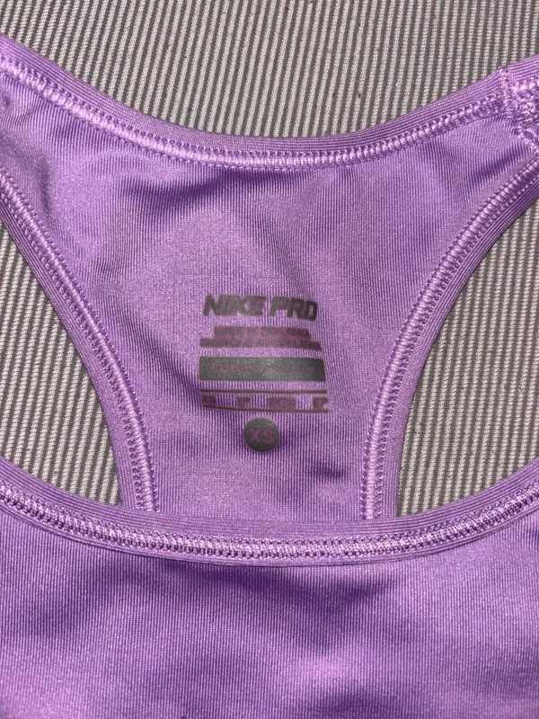 Purple Nike Sports Bra - Image 3