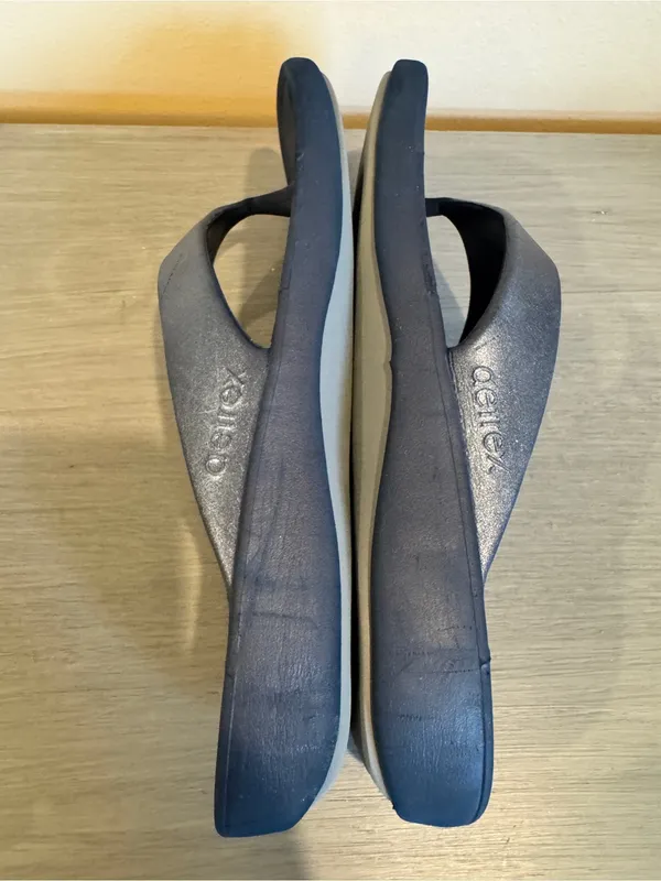 Aetrex womens orthotic Maui Flips arch‎ support Aetrex Maui Thong sandals Navy - Image 5