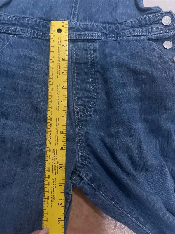 GAP Grey Denim Overalls - Image 7