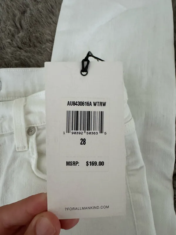 7 For All Mankind Aubrey High-Waisted Skinny Ankle Jeans - Image 5