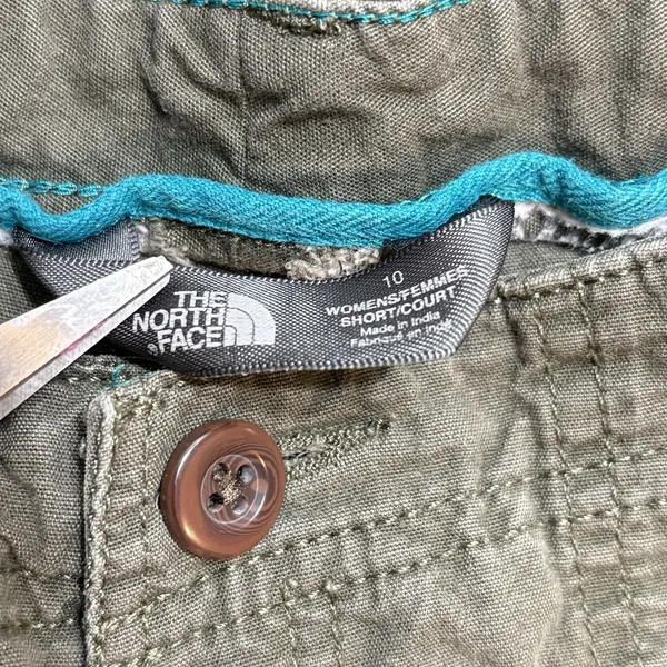 THE NORTH FACE Sz 10 Lightweight Cotton Canvas Outdoor Work Utility Hiking Pants - Image 8
