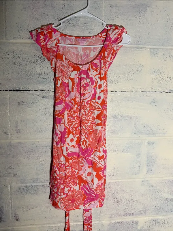 Lilly Pulitzer Maya Dress Tango Orange XS - Image 2