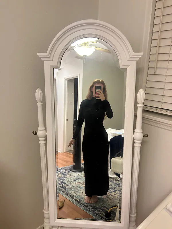 Black Maxi Dress - Image 3