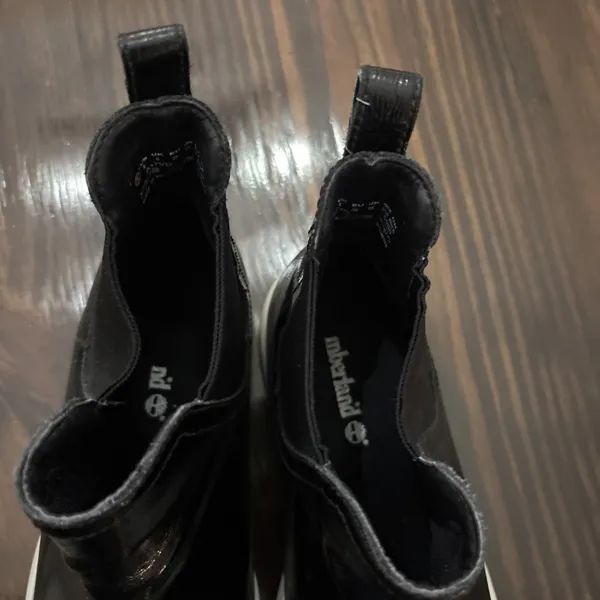 Timberland Mayliss Chelsea Boots Size 8 Black Classic Pull On - Image 6