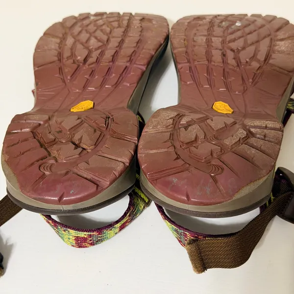 Chacos Z/Cloud X2 Women Strappy Sandals Vibram Sole Purple Maroon Multi Size 7 - Image 7