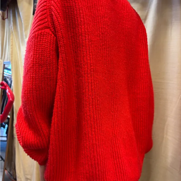 H&M Vibrant‎ Red Knitwear - Image 6