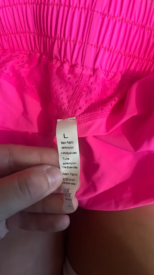 Pink Shorts Size L - Image 2