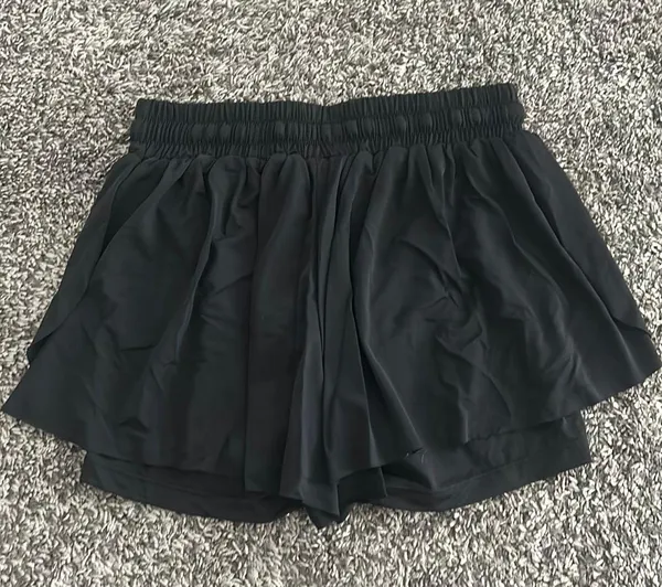 SheIn Black Running Shorts - Image 2