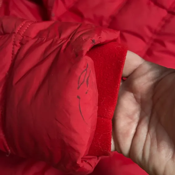 Lands' End Women’s Bold‎ Red Snap/ Zip Winter Coat Size XL - Image 7