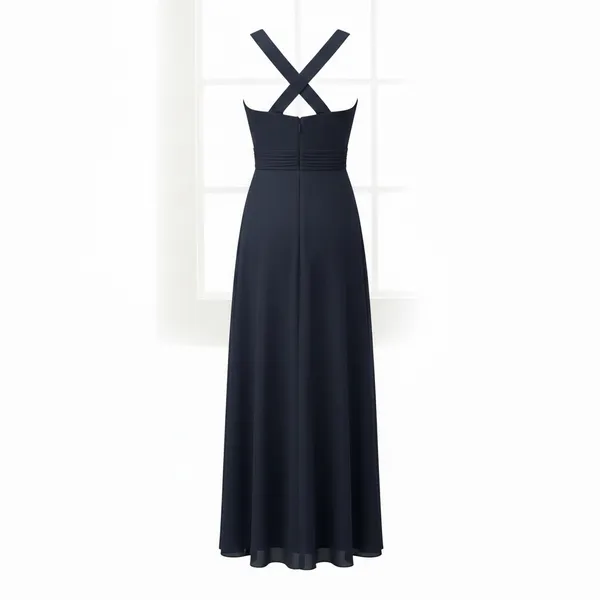 Lulus Maxi Dress Blue Navy NWT - Image 2