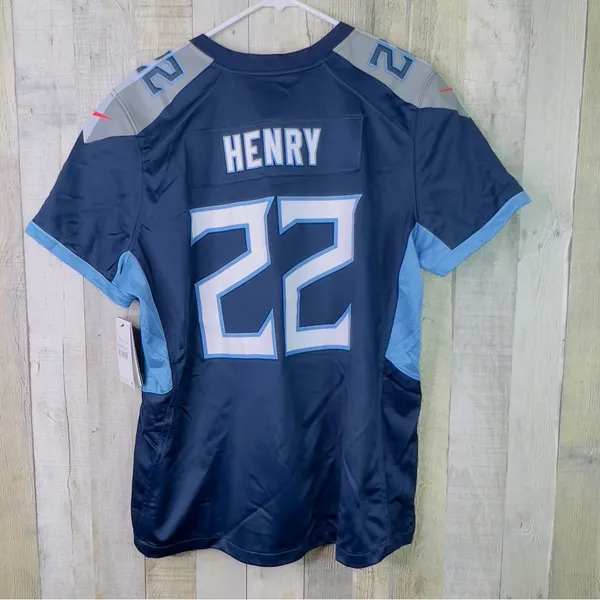 Tennessee Titans #22 Derrick Henry Size XXL Women’s Jersey - Image 2