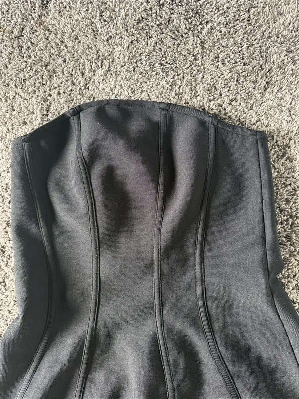 ELLIATT Rose Strapless Mini Dress In Black, Size Small, $210 - Image 11