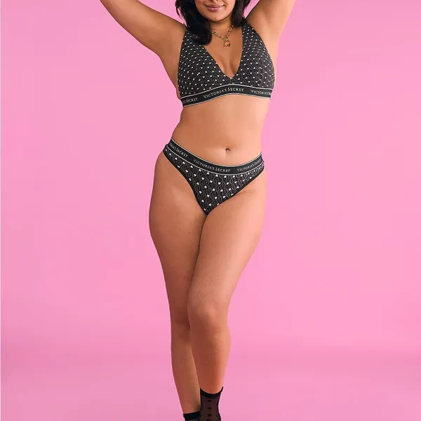 Victoria's Secret THE T-SHIRT Wireless Cotton‎ Plunge Bralette - Image 4