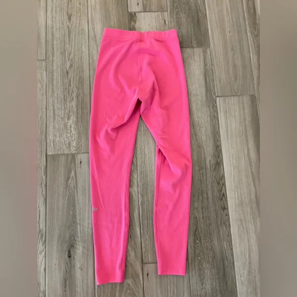 alo yoga ribbed leggings - Image 4