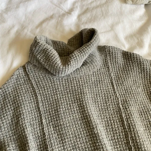Grey free people sweater - Image 5