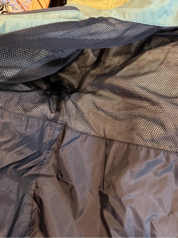 REI Elements Unisex XS Sage Green Hooded Rain Jacket Hiking Gorpcore utility - Image 11