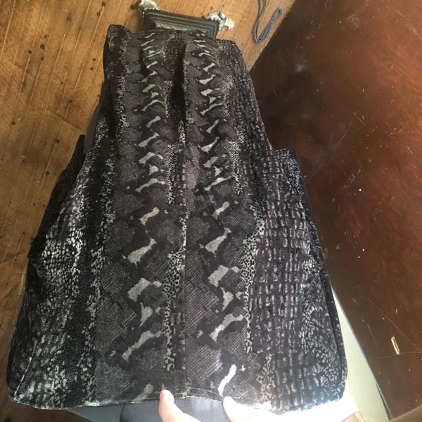 Hugo Buscati vintage Animal print velvet night out bodycon dress - Image 3