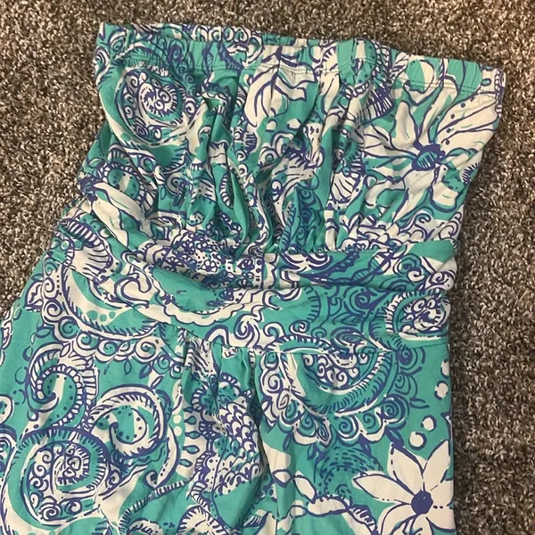 Lilly Pulitzer small strapless maxi dress - Image 2