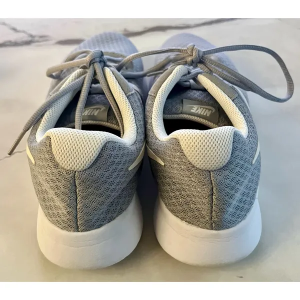 Nike Women’s Gray + White Sneakers - Image 2