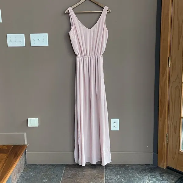 Show Me‎ Your Mumu Kendall Maxi Dress in Dusty Blush Crisp Pink Size Medium - Image 6