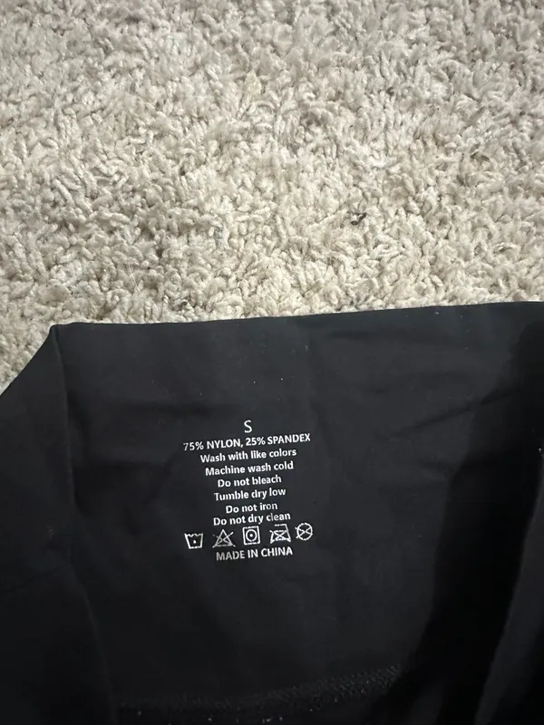 Amazon Flare Leggings Crossover Black - Image 4