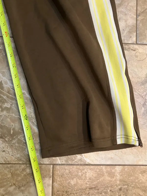 Elwood gym class striped sweatpants size M Black Size M - Image 3
