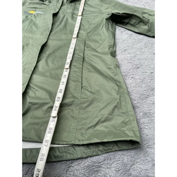 Marmot x Thrive Works Precip Waterproof Rain Jacket Women's Size L Olive NWOT - Image 11