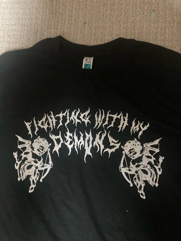 Punk Merchlabs x RageCo “Fighting With My Demons” Shirt - Image 2