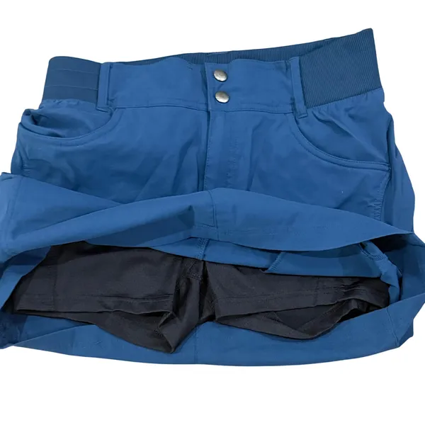 Title Nine Blue Athletic Hiking Skort Women Size 4 Active Golf Tennis Skirt - Image 2