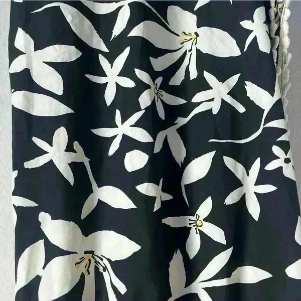 Luukse Tropical Hawaiian Maxi Open Side Tassels Skirt Size‎ Large - Image 7
