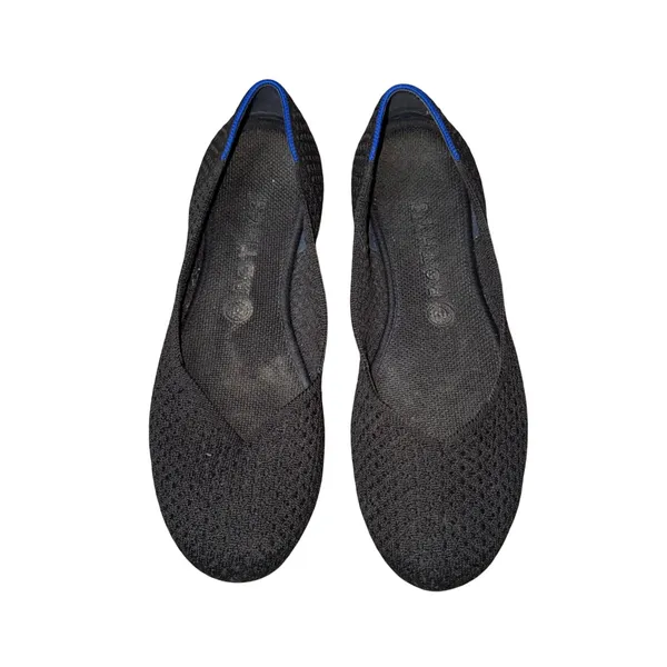Rothy's‎ The Flat Women 10 Black Good Sustainable Knit Round Toe Ballet Shoes - Image 2