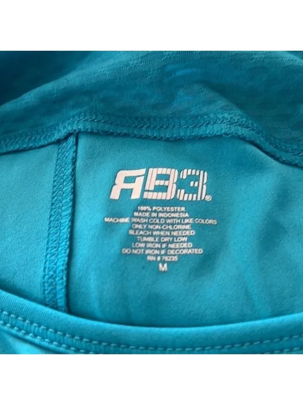 AB3 Blue UV Protection Moisture Wicking Quick Dry Stretch Tank Athletic Outdoor - Image 6