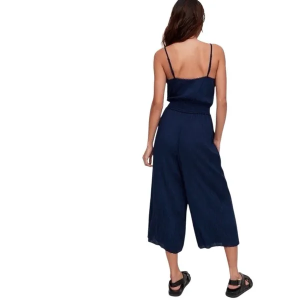 Aritzia Wilfred Irene navy jumpsuit size XXS - Image 2