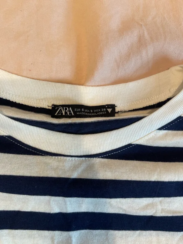 ZARA Striped Top - Image 2