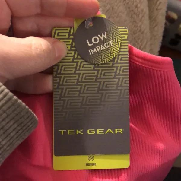 NWT Tek Gear Seamless Low-Impact Sports Bra, XXL - Image 4