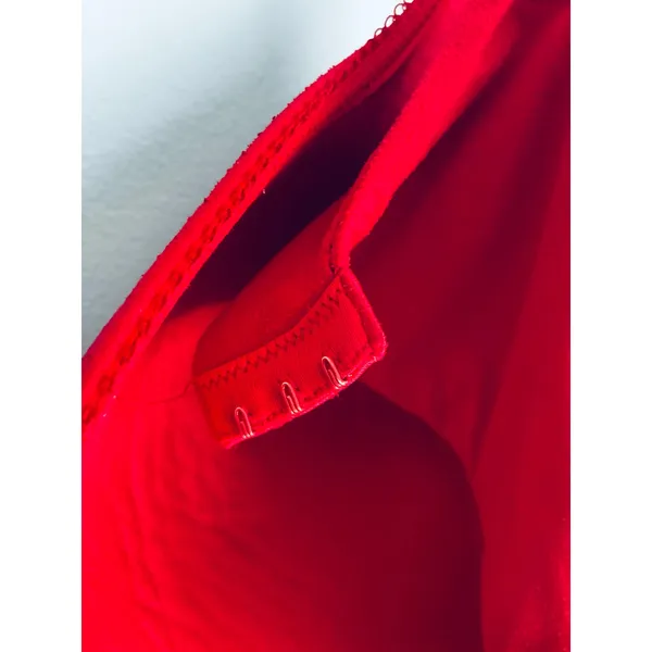 Victoria's Secret Bra Lined Perfect Coverage Body By Victoria Red 38DD - Image 5