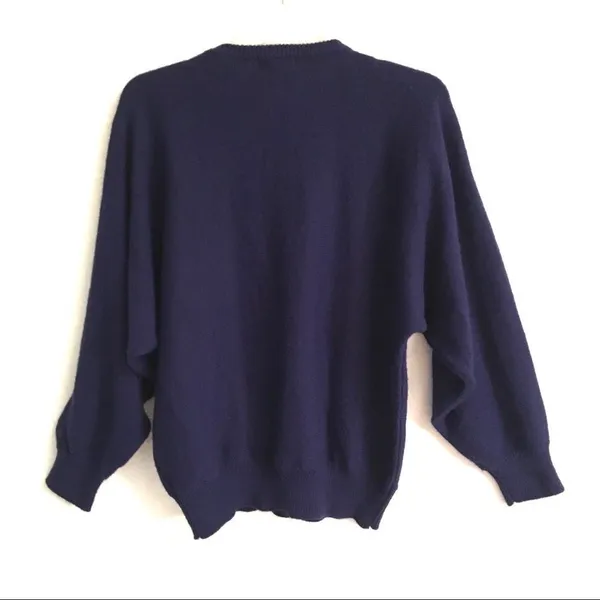 Vintage Y2K Whimsygoth women’s crewneck sequined beaded sweater M‎ - Image 2