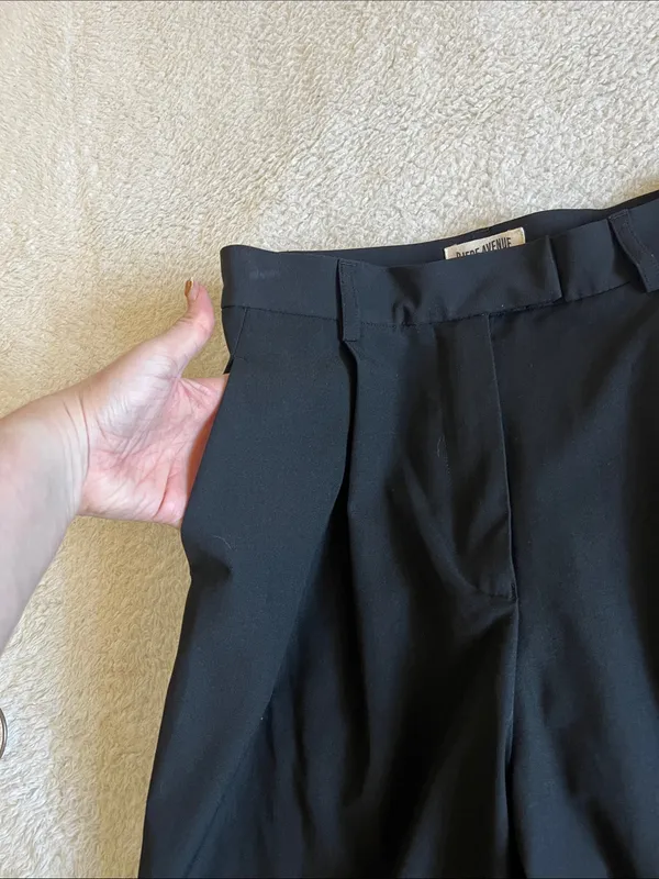 Djerf Avenue Favorite Pants Quiet Luxury Relaxed‎ Wide Leg Trouser XS - Image 5