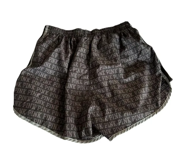 PINK Victoria's Secret Gray Athletic Shorts - Image 3