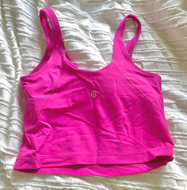 Lululemon Sonic Pink Align Tank - Image 2