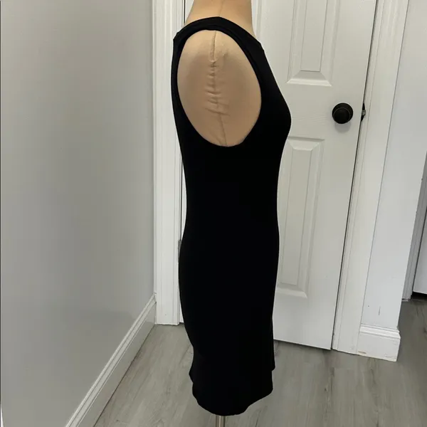Aritzia Wilfred Free Seymour Ribbed Tank Dress Black - Image 4
