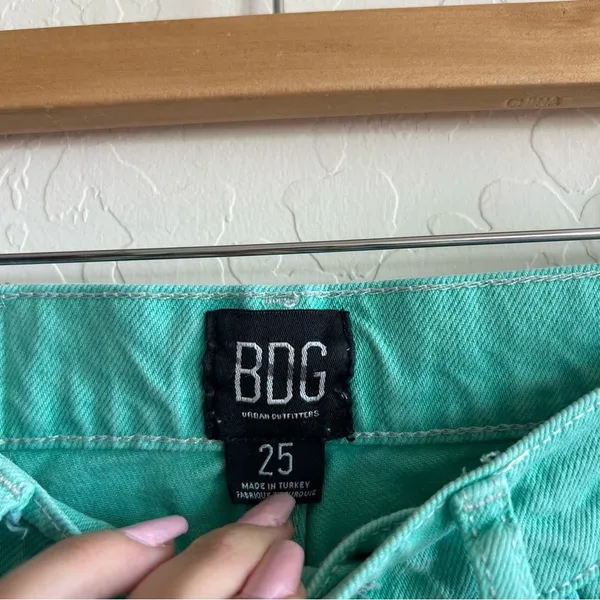 Urban Outfitters BDG Rilee Baggy Cargo Pants in Green / Teal - Image 6