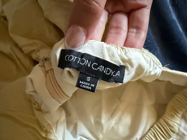 Cotton Candy LA Dress Cream Mini - Image 6