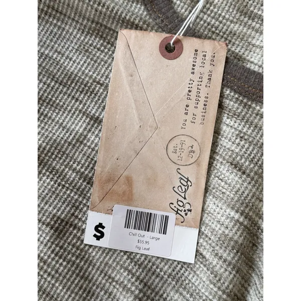 NWT Mystree Chill Out Women Dress Size Large Fig Leaf Sleeveless Stretch Relaxed - Image 6