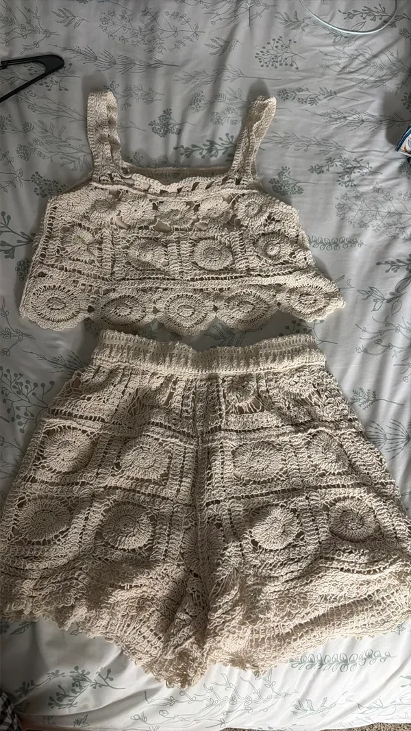 two piece set Tan Size M - Image 2