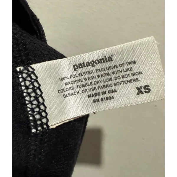 Patagonia Capilene Pants Womens XS Base Layer Lightweight Black Full Length - Image 4