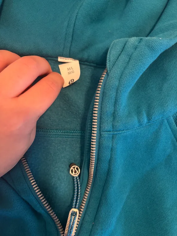 Lululemon Oversized Cropped Scuba Half-Zip - Image 3